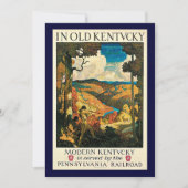 ヴィンテージNCワイエス旅行ポスター、旧ケンタッキー州 (正面)