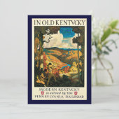 ヴィンテージNCワイエス旅行ポスター、旧ケンタッキー州 (スタンド正面)