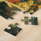 ヴィンテージNCワイエス旅行ポスター、旧ケンタッキー州 ジグソーパズル (側面)