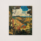 ヴィンテージNCワイエス旅行ポスター、旧ケンタッキー州 ジグソーパズル (縦)