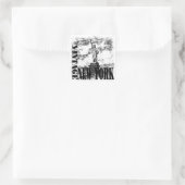 ヴィンテージNew York #2 – スタンプ スクエアシール (バッグ)