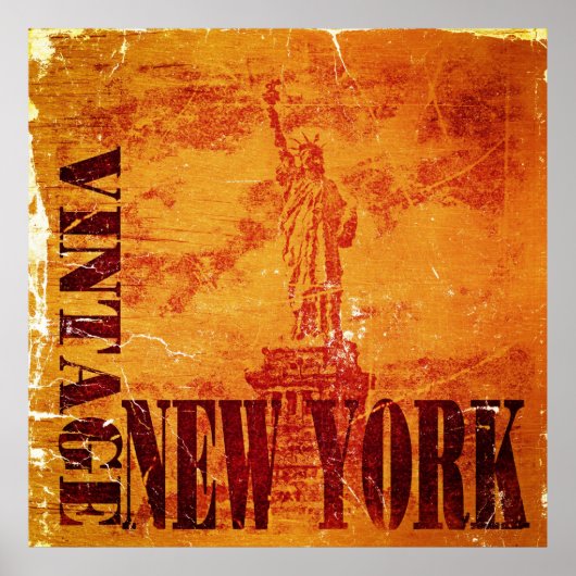 ヴィンテージNew York #2 – ポスター (正面)