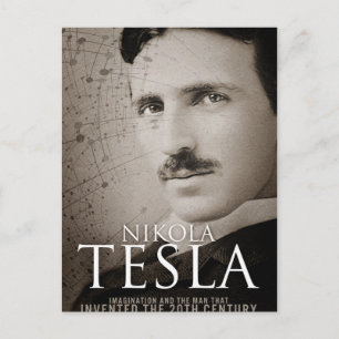ヴィンテージNikola Tesla写真 ポストカード