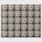 ヴィンテージNikola Tesla写真 ラッピングペーパー (フラット)