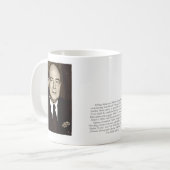 ヴィンテージNuckyジョンソン/Ritz Carltonのホテルのマグ コーヒーマグカップ (正面左)