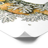 ヴィンテージNudibranchia、シースラグby Ernst Haeckel ポスター (角)