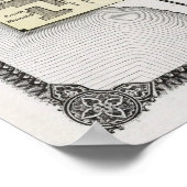 ヴィンテージNYの地図(1867) ポスター (角)