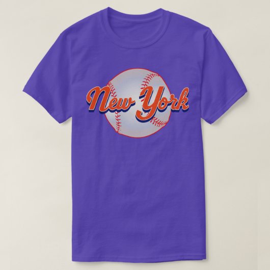 ヴィンテージNY野球チームギフト Tシャツ (デザイン正面)