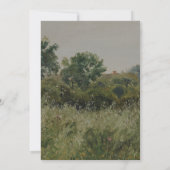 ヴィンテージOatフィールド、インスパイアファインアート、日付の保存 招待状 (裏面)