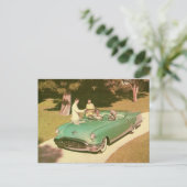 ヴィンテージOldsmobile広告はがき ポストカード (スタンド正面)