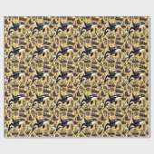 ヴィンテージOrcaパタ航海のーン ラッピングペーパー (フラット)