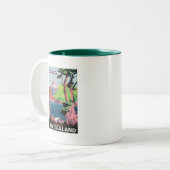 ヴィンテージOtagoニュージーランド ツートーンマグカップ (正面左)