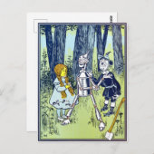 ヴィンテージOzイラストレーションはがき ポストカード (正面/裏面)