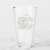 ヴィンテージOzキャラクターと文字文字 タンブラーグラス (裏面)