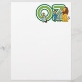 ヴィンテージOzキャラクターと文字文字 チラシ (裏面)