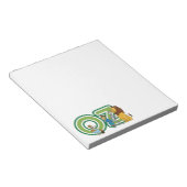 ヴィンテージOzキャラクターと文字文字 ノートパッド (アングル)