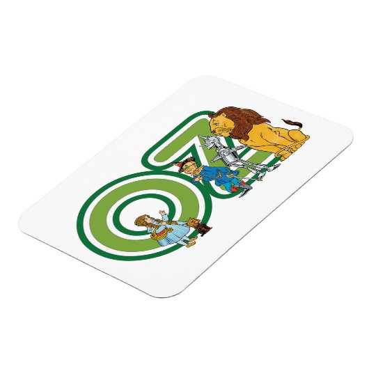 ヴィンテージOzキャラクターと文字文字 マグネット (左側)