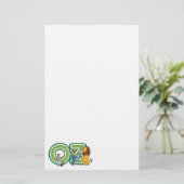 ヴィンテージOzキャラクターと文字文字 便箋 (スタンド正面)