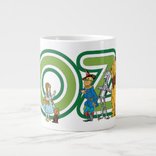 ヴィンテージOzキャラクター文字 ジャンボコーヒーマグカップ