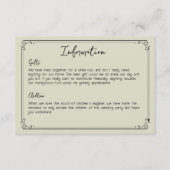 ヴィンテージPalm手書きスクリプトカスタム情報 エンクロージャーカード (正面)