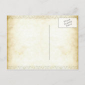 ヴィンテージPARIS日付はがきを保存 案内ポストカード (裏面)