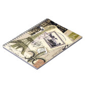 ヴィンテージParis Collage...ノートブック ノートブック (左側)