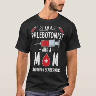 ヴィンテージPhlebotomist私はPhlebotomist Nothing Tシャツ