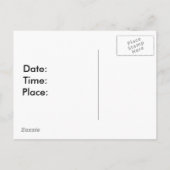 ヴィンテージPJパーティー! インビテーションポストカード (裏面)