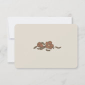 ヴィンテージPomegranate RSVPカード (裏面)