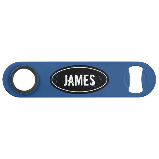 ヴィンテージProスピードボトルオープナパーソナライズされたー名 スピード栓抜き (正面(横))