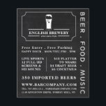 ヴィンテージPub Chalkboard, Pub/Brewery 広告's チラシ<br><div class="desc">ヴィンテージPub Chalkboard、Pub/広告BreweryのフライヤーBy The Business Card Store.</div>