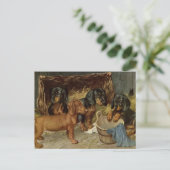 ヴィンテージPupsはがき ポストカード (スタンド正面)