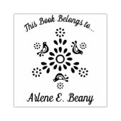 ヴィンテージPyrexパターン – 友情 – プロパティ ラバースタンプ (インプリント)