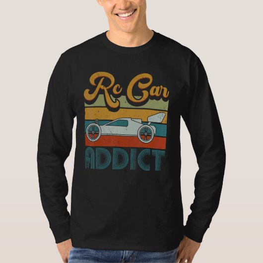 ヴィンテージRcカーレーシングラジオ制御車Rc Ca Tシャツ (正面)