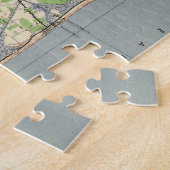 ヴィンテージRehoboth及びBethany Beach DE Map (1944年) ジグソーパズル (側面)