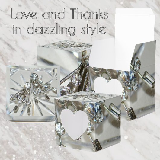 ヴィンテージRhinestonesアールデコ エレガント フェイバーボックス