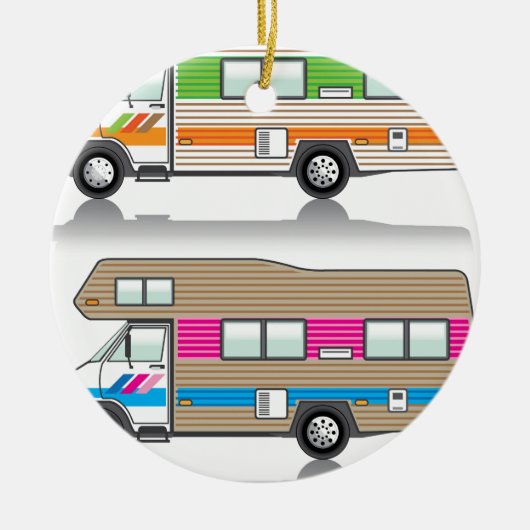 ヴィンテージRV セラミックオーナメント (正面)