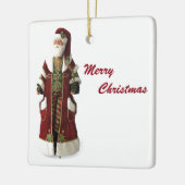 **ヴィンテージSANTA** セラミックオーナメント (左)