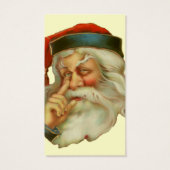ヴィンテージSanta Clause Present Giftラベル (裏面)