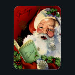 ヴィンテージSanta Flexマグネット マグネット<br><div class="desc">サンタクロースや聖ニックのヴィンテージのイメージで、彼は非常に多くの名前を使うが、彼はすべて同じ。喜びと幸せを誰にも届けること。私はあなたとあなたの家族が名前を素晴らし持たずに休暇を過ごすことを願う。歴史に入れるには過ぎ去った日のヴィンテージの画像を愛情大切を持って復元スリップまたは滑ることした。</div>