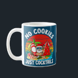 ヴィンテージSanta No Cookies Just Cocktails Christmas コーヒーマグカップ<br><div class="desc">ヴィンテージSanta No Cookies 7月のギフトでカクテルのクリスマス。感謝祭の日，クリスマスの日，母の日，父の日， 7月4日， 1776独立日，パパの日，ハロウィーンの日，パトリックの日</div>