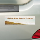 ヴィンテージSanta Rosa Bch、FL バンパーステッカー (車上)