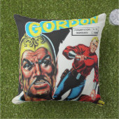 ヴィンテージSci-Fi漫画書 クッション (芝生)