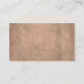 ヴィンテージsepiaで名刺テンプレートを見る 名刺 (裏面)