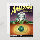 ヴィンテージSFアート ポストカード (正面/裏面)