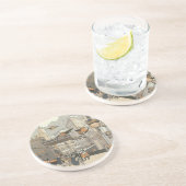 ヴィンテージSFアーバンパリ、スチームパンク コースター (側面)