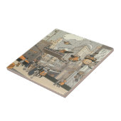 ヴィンテージSFアーバンパリ、スチームパンク タイル (側面)