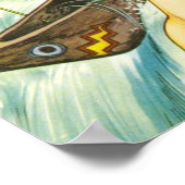 ヴィンテージSFイラストレーション ポスター (角)