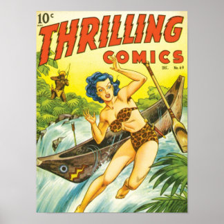 ヴィンテージSFイラストレーション ポスター