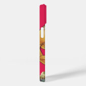 ヴィンテージSFエイリアンロボットが人間を捉える Case-Mate iPhoneケース (裏面 / 右)